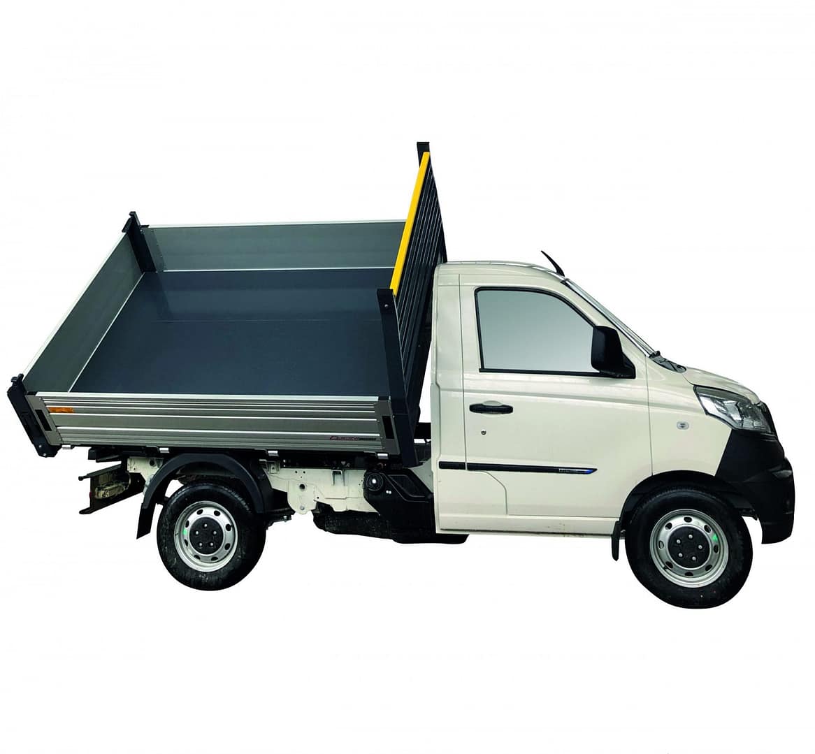 Piaggio Porter NP6 Kipper: CUCINI Dreiseitenkipper (3 Seiten Kipper)