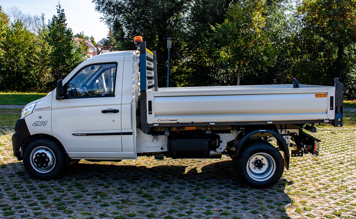 Piaggio Porter NP6 Dreiseitenkipper 3-Seiten-Kipper 3 Seiten Kipper