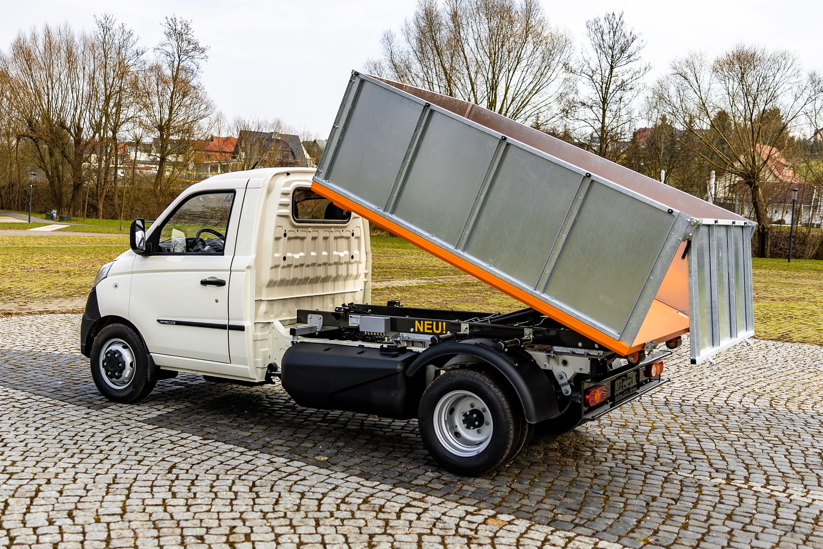 City Abroller - City Abrollcontainer - City Abrollkipper - City Hakenlift Piaggio Porter NP6 HWNtec
