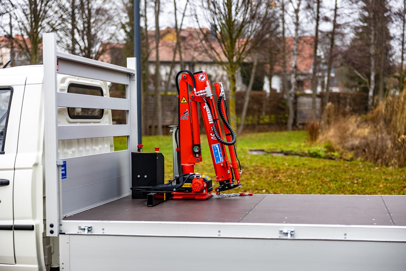 Piaggio Porter NP6 Kranaufbau (Kran Aufbau) Sonderaufbau Piaggio NP6