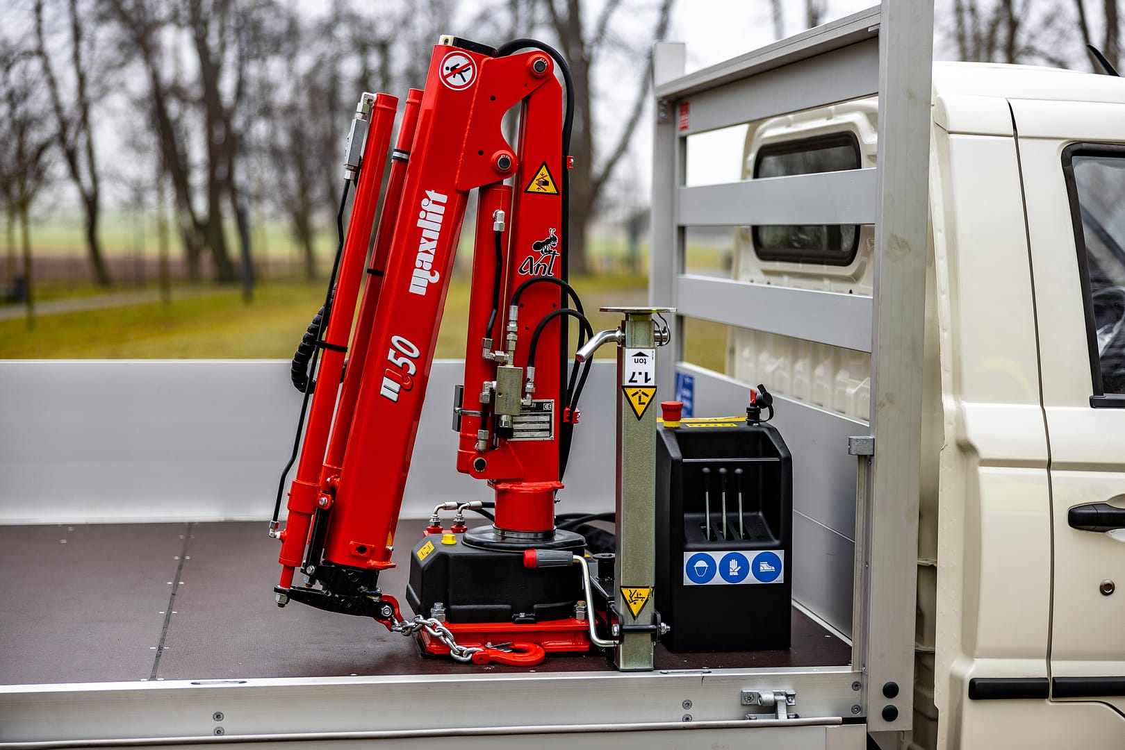 Piaggio Porter NP6 Kranaufbau (Kran Aufbau) Sonderaufbau Piaggio NP6