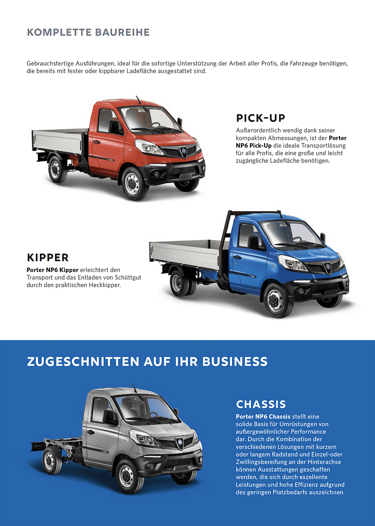 Piaggio Porter NP6 kaufen