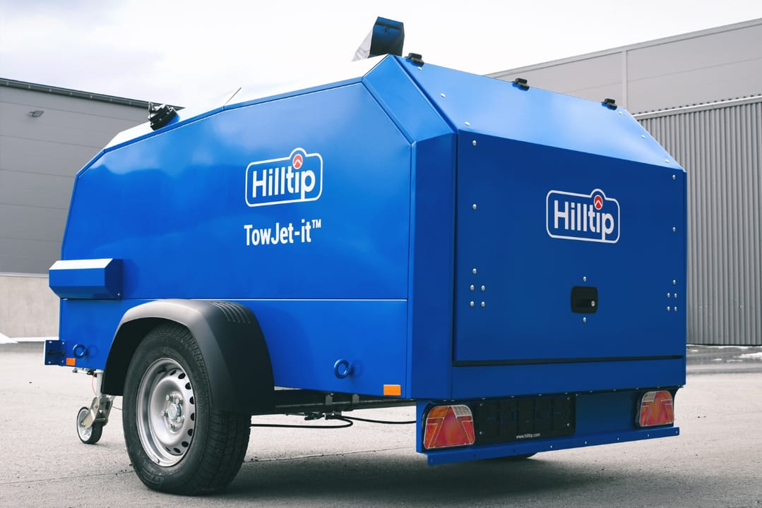 icona-ape-50 Hilltip Tow-Jet Hochdruckreiniger Anhänger