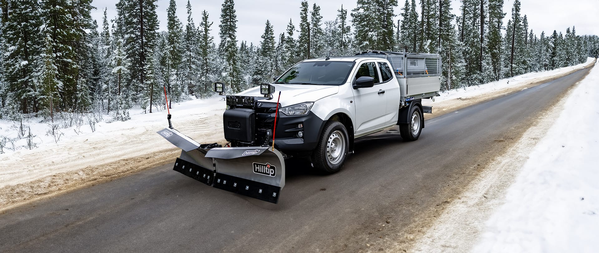 Winterdiensttechnik Winterdienst Winterdienstfahrzeug Umbau Umrüstung Winterdienst Pickup