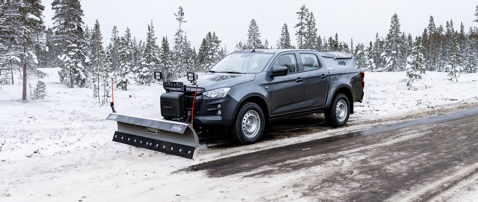 Winterdiensttechnik Winterdienst Winterdienstfahrzeug Umbau Umrüstung Winterdienst Pickup