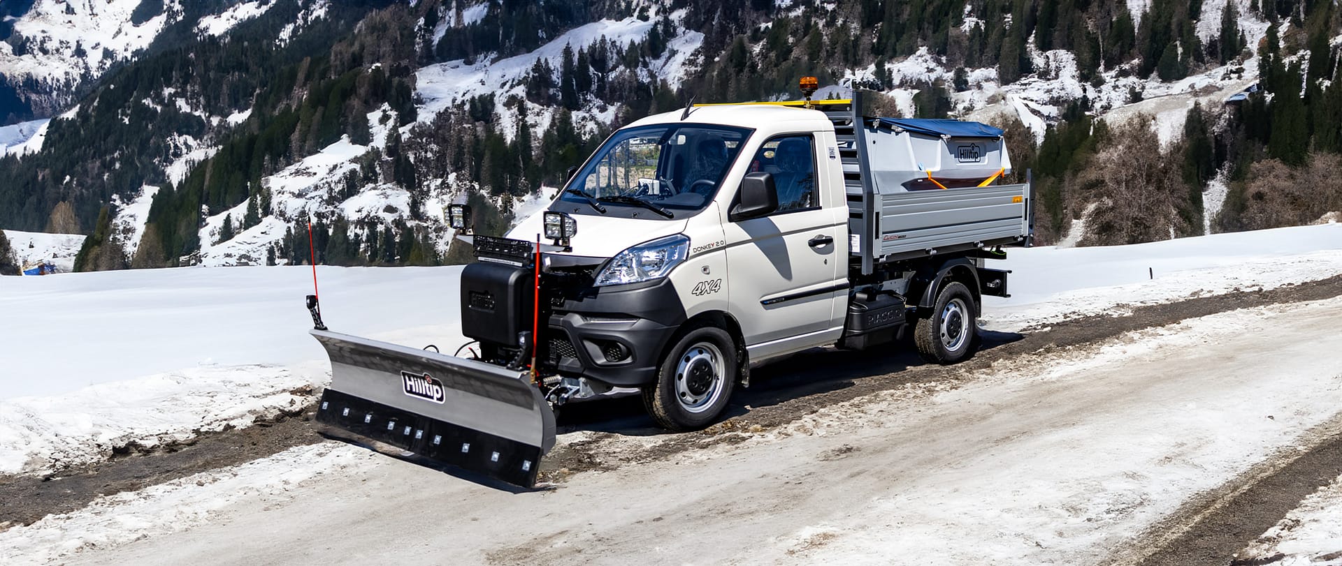 Winterdiensttechnik Winterdienst Winterdienstfahrzeug Umbau Umrüstung Winterdienst Pickup