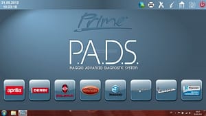 P.A.D.S. Piaggio Advanced Diagnostic System