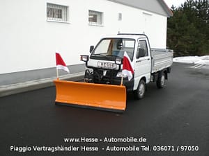 Piaggio Porter Winterdienst